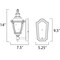 Maxim Morrow Bay VX 1-Light 7" Wide Earth Tone Outdoor Wall Sconce 40283WGET